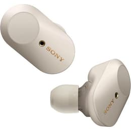 Sony WF-1000XM3 Earbud Redutor de ruído Bluetooth Earphones - Prateado