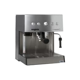 Máquinas de Café Espresso Compatível com cápsulas e.s. e Magimix L'Expresso 11414 AUT L - Prateado