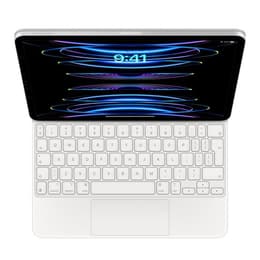 iPad Magic Keyboard (iPad não incluído) 10.9"/11" (2021) Sem fios - Branco - QWERTY - Inglês (EUA)