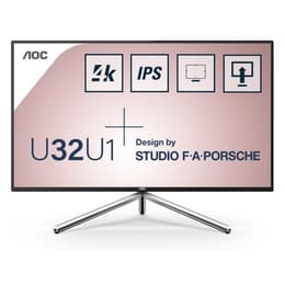 31,5-inch Aoc U32U1 3840 x 2160 LED Monitor Preto