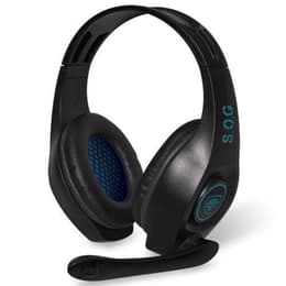 Elite H5 redutor de ruído jogos Auscultador- com fios com microfone - Preto/Azul