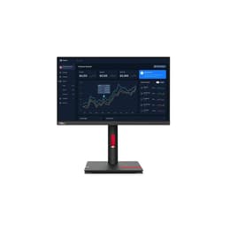 23-inch Lenovo ThinkVision T23i-30 1920 x 1080 LED Monitor Preto