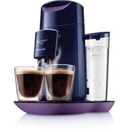 Cafeteira de Expresso de Cápsula Compatível com Senseo Philips Senseo Twist HD7870/41 1,0000L - Azul/Roxo