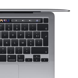 MacBook Pro 13" (2020) - M1 da Apple com CPU 8‑core e GPU 8-Core - 8GB RAM - SSD 512GB - Ecrã padrão - QWERTY - Espanhol