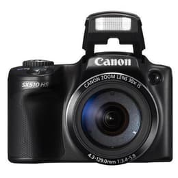 Canon PowerShot SX510 HS Compacto 12 - Preto