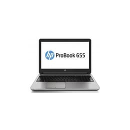 HP ProBook 655 G2 15-inch (2017) - PRO A10-8700B - 8GB - SSD 240 GB AZERTY - Francês