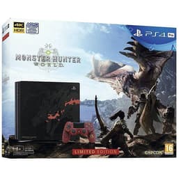 PlayStation 4 Pro 1000GB - Preto - Edição limitada Monster Hunter + Monster Hunter