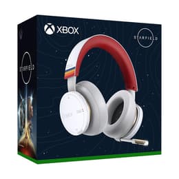 Xbox Wireless Headset Starfield Limited Edition redutor de ruído jogos Auscultador- wireless com microfone - Branco/Vermelho