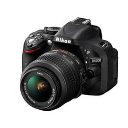 Reflexo D5200 - Preto + Nikon Nikon AF-S DX VR 55-200 mm f/3.5-5.6G VR f/3.5-5.6G VR