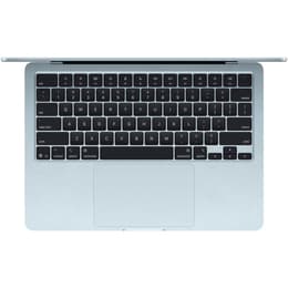 MacBook Air 13" (2025) - M4 da Apple com CPU 10‑core e GPU 10-Core - 16GB RAM - SSD 512GB - Ecrã padrão - AZERTY - Francês