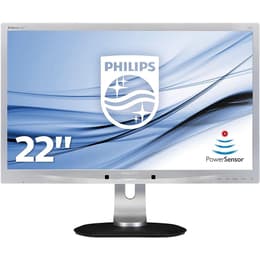 22-inch Philips 220P4LPYES 1680 x 1050 LCD Monitor Branco/Preto