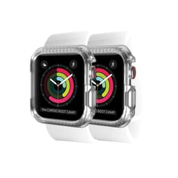 Capa Apple Watch Series 4 - mm - Silicone - Transparente
