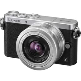 Lumix DMC-GM1 - Preto/Prateado + Panasonic Lumix G Vario 12-32 mm f/3.5-5.6 MEGA O.I.S f/3.5-5.6