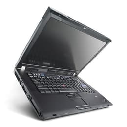 Lenovo ThinkPad R61 15-inch (2008) - Core 2 Duo T7300 - 4GB - SSD 128 GB AZERTY - Francês