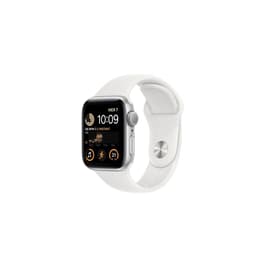 Apple Watch (Series SE) 2020 GPS 40 - Alumínio Prateado - Bracelete desportiva Branco