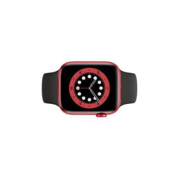 Apple Watch (Series 7) 2021 GPS 41 - Alumínio Vermelho - Bracelete desportiva Preto