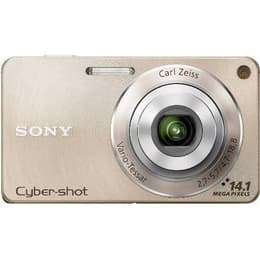 Compacto Cyber-shot DSC-W350 - Dourado + Carl Zeiss Carl Zeiss Vario Tessar 26-105 mm f/2.7-5.7 f/2.7-5.7