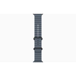 Apple Watch (2025) GPS + Celular 49 mm - Titânio Preto - Bracelete Ocean Azul