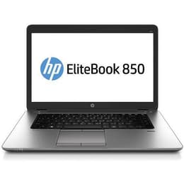HP EliteBook 850 G1 15-inch (2013) - Core i5-4300U - 12GB - SSD 240 GB QWERTY - Inglês