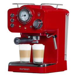 Máquinas de Café Espresso Oursson EM1500/RD 1.5L - Vermelho