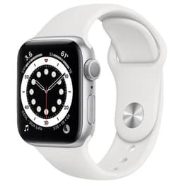 Apple Watch (Series 7) 2021 GPS + Celular 45 - Alumínio Cinzento - Bracelete desportiva Branco