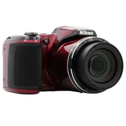 Bridge - Nikon Coolpix L810 - Vermelho + Lente Nikon Nikkor 26X Wide Optical Zoom ED VR