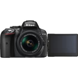 Reflex - Nikon D5300 Preto + Lente Nikon AF-S DX Nikkor 18-55mm f/3.5-5.6G VR II