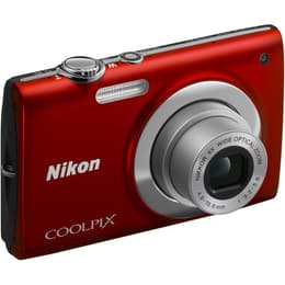 Compacto Coolpix S2500 - Vermelho + Nikon Nikkor 4X Wide Optical Zoom f/3.2-5.9