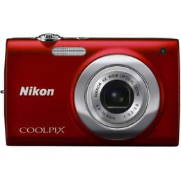 Compacto Coolpix S2500 - Vermelho + Nikon Nikkor 4X Wide Optical Zoom f/3.2-5.9