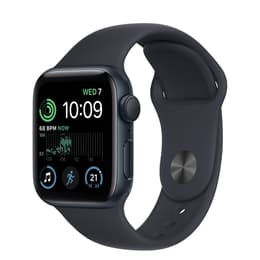 Apple Watch (Series SE) 2022 GPS 44 - Alumínio Preto - Bracelete desportiva Preto