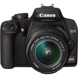 Reflex Canon EOS 1000D - Preto + Lente Canon EF-S 18-55mm f/3.5-5.6 IS