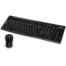 Logitech Teclado AZERTY Francês Sem fios MK270