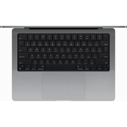 MacBook Pro 14" (2023) - M3 da Apple com CPU 8‑core e GPU 10-Core - 8GB RAM - SSD 1000GB - Ecrã padrão - QWERTY - Espanhol