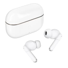 Force Play II Earbud Redutor de ruído Bluetooth Earphones - Branco