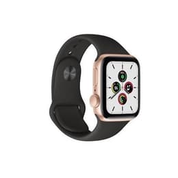 Apple Watch Series SE 1 (2020) GPS + Celular 40 mm - Alumínio Dourado - Bracelete desportiva Preto