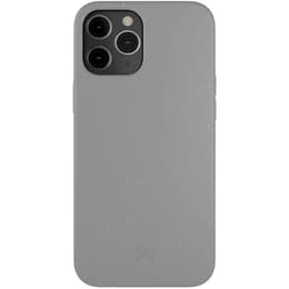 Capa iPhone 12/12 Pro - Material natural - Cinzento