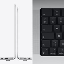 MacBook Pro 16" (2021) - M1 Pro da Apple com CPU 10‑core e GPU 16-Core - 16GB RAM - SSD 512GB - QWERTY - Inglês