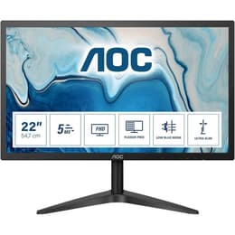 21,5-inch Aoc 22b1h 1920 x 1080 LED Monitor Preto