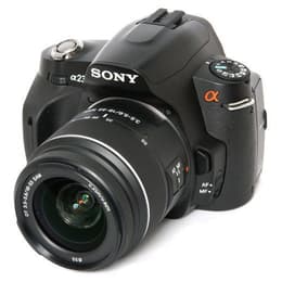 Reflexo Alpha DSLR-A230 - Preto + Sony DT 18-55mm f/3.5-5.6 SAM f/3.5-5.6