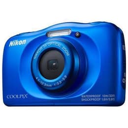 Compacto Coolpix W100 - Azul + Nikon Nikkor Wide Optical Zoom 30-90 mm f/3.3-5.9 f/3.3-5.9