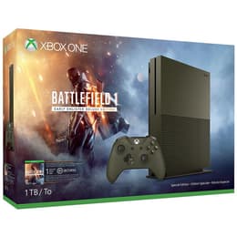 Xbox One S 1000GB - Verde - Edição limitada Military Green + Battlefield 1