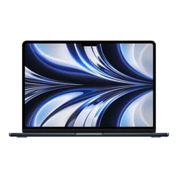 MacBook Air 13.3" (2022) - M2 da Apple com CPU 8‑core e GPU 10-Core - 8GB RAM - SSD 256GB - QWERTY - Inglês