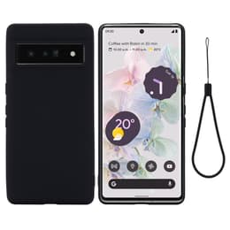 Capa Google Pixel 7 e 2 películas de proteção - Silicone - Azul-marinho