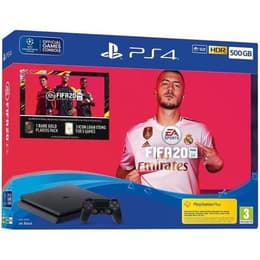 PlayStation 4 Slim 500GB - Preto + FIFA 20