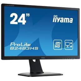 24-inch Iiyama ProLite B2483HS 1920 x 1080 LCD Monitor Preto