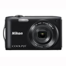 Compacto Coolpix S3300 - Preto + Nikon Nikkor Wide Optical Zoom VR 26-156 mm f/3.5-6.5 f/3.5-6.5