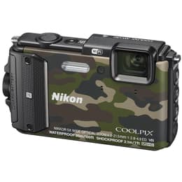 Compacto Coolpix AW130 - + Nikon Nikkor 5x Wide Optical Zoom 24-120mm f/2.8-4.9 f/2.8-4.9