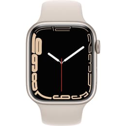 Apple Watch Series 7 (2021) GPS + Celular 45 mm - Alumínio Luz das estrelas