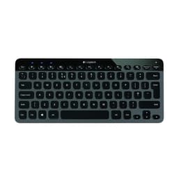 Logitech Teclado QWERTY Inglês (EUA) Sem fios Retro-iluminado K810