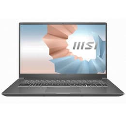 MSI Modern MS-1551 15-inch (2019) - Core i5-10210U - 8GB - SSD 512 GB AZERTY - Francês